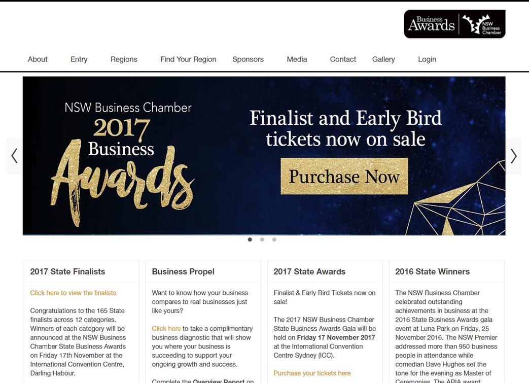 Business Annual Awards